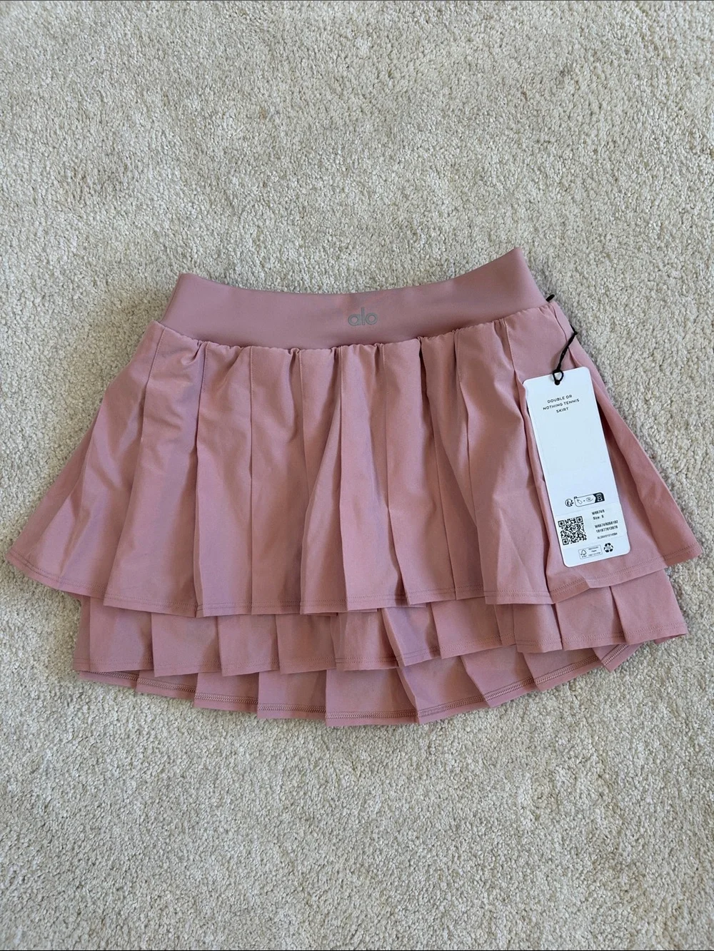 ALO Yoga Double Or Nothing Tennis Skirt-NWT!!